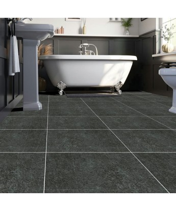 Tile Pattern - Dark Grey Stone