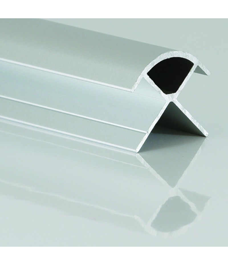 Satin Chrome external corner