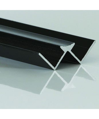 Black internal corner