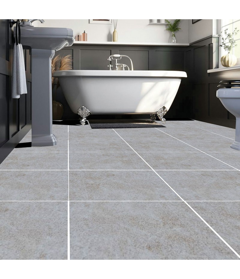 Tile Pattern - Light Grey Stone