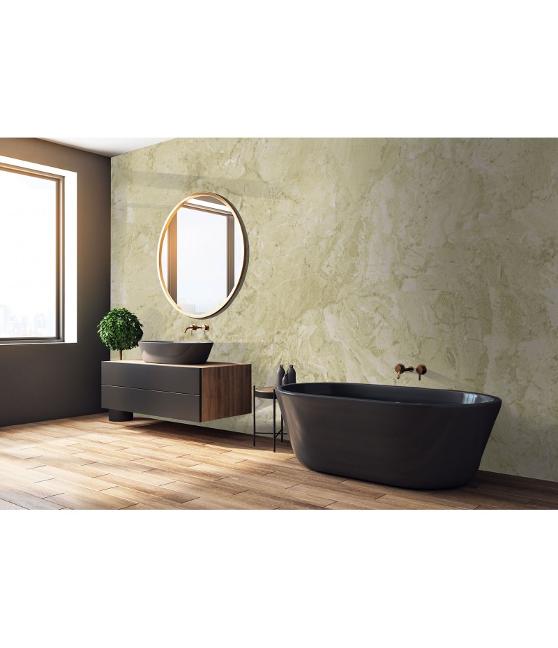 DuraPanel Classic Travertine Gloss square edge 2400 x 1200